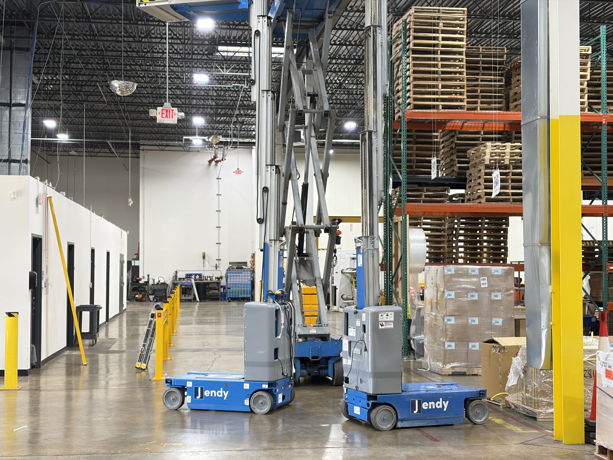 Jendy Physical Security Verkada Scissor Lifts